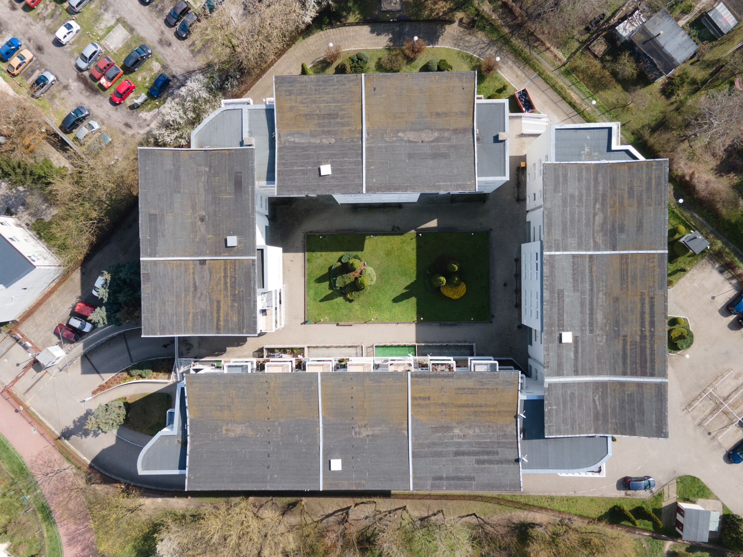 Zdjęcie architektury budynku Budynek mieszkalny